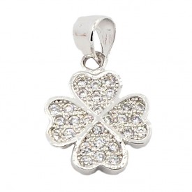 Four Leaf Clover Charm Pendant